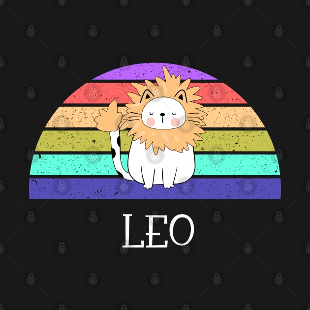 Cat Horoscope LEO by kooicat