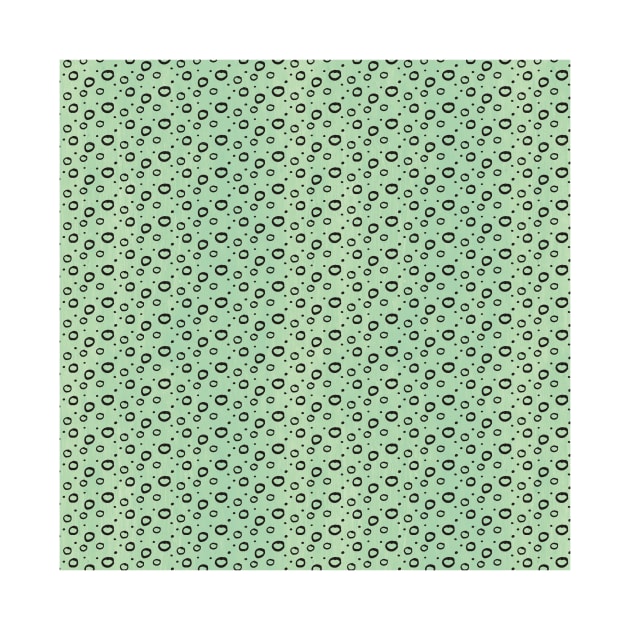 Green Mint spotted background by kikibul