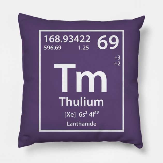 Thulium Element Pillow by cerebrands