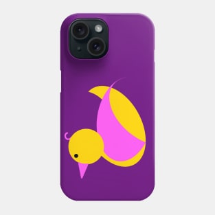 Cute Pondering Birdie Phone Case