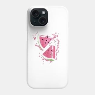 Watermelon Splash cool summer Phone Case