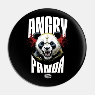 Angry Panda Pin