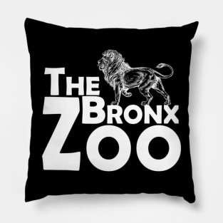 The Bronx Zoo Lion Animals New York City Pillow