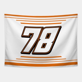 BJ McLeod #78 2024 NASCAR Design Tapestry