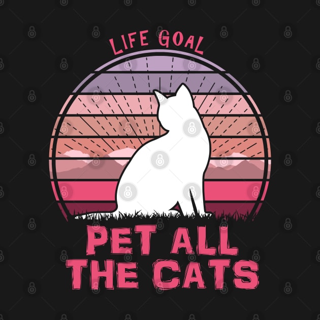 Life Goal Pet All The Cats by Nerd_art