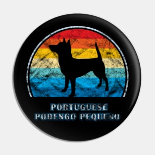 Portuguese Podengo Pequeno Vintage Design Dog Pin