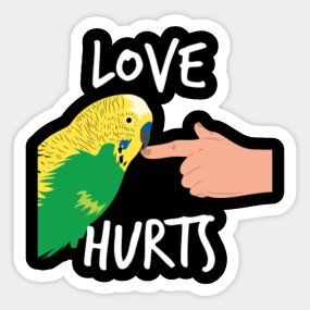 Parakeets Stickers Teepublic