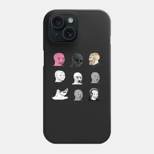 Faces of 4chan Starter Pack - NPC edition Phone Case