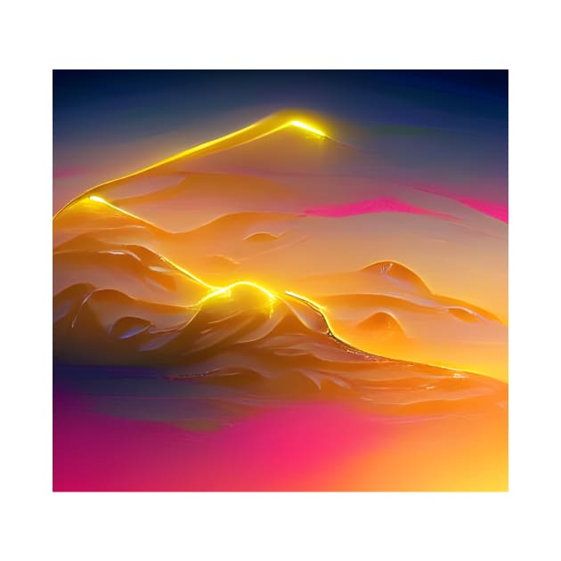 Sunrise - Aesthetic Concept Art by Mihadom