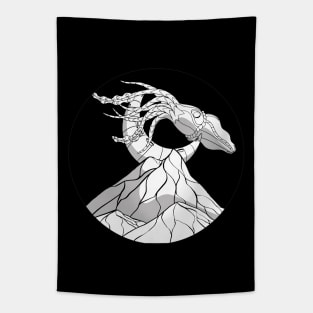 Giant sky squid Tapestry