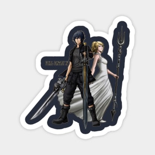 Noct and Luna Magnet