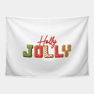 Holly Jolly Christmas Tapestry