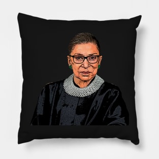 Ruth Bader Ginsburg Cartoonish Pillow