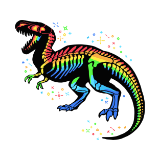 Fabulous Rainbow Trex T-Shirt