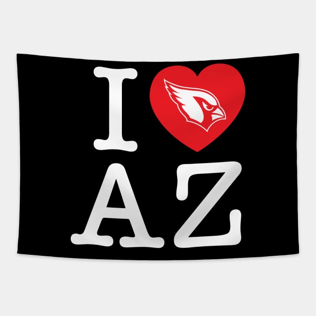 I Love AZ 2 Tapestry by LunaGFXD