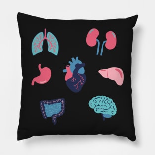 Body organs pack Pillow