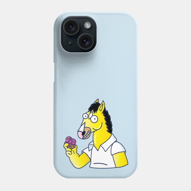 Homer Horseman & Prickly Muffin Phone Case by relaxthehounds