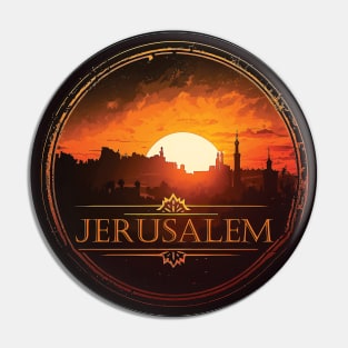 Old city of Jerusalem Pin