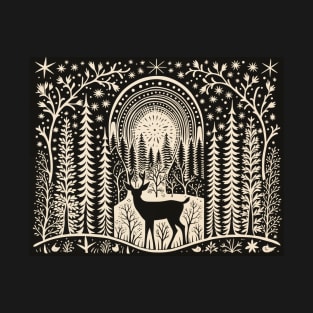 Vintage Boho Forest T-Shirt