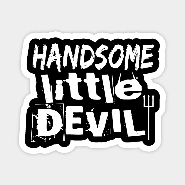 HANDSOME LITTLE DEVIL Magnet by Mariteas