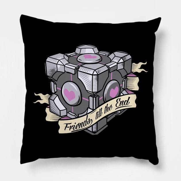 Friends 'til the End Pillow by AutoSave