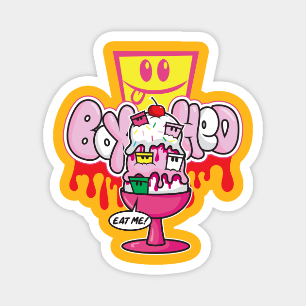 Boxhed Sundae Magnet by boxhed