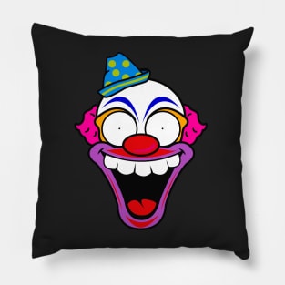 Creepy Clowny Pillow
