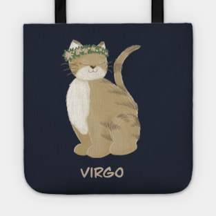 Virgo cat zodiac sign Tote