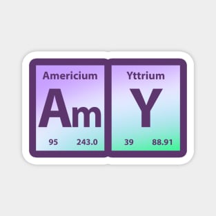 Amy - Chemical Elements Magnet