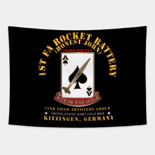 1st FA Rocket Battery (HJ) - 72nd FA GP - Kitzingen Germany Tapestry