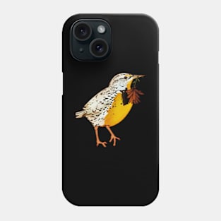 Meadowlark and Prairie Fire Phone Case