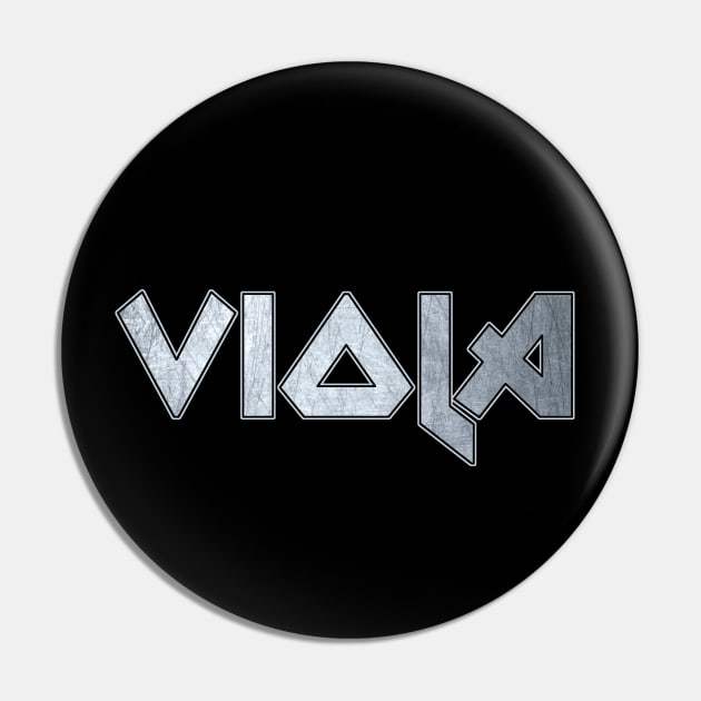 Heavy metal Viola Pin by KubikoBakhar