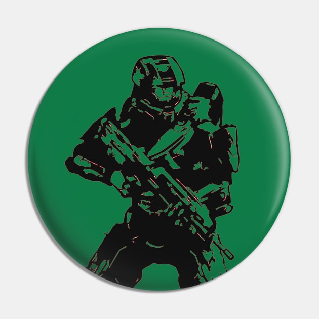 Master Chief Pin by OtakuPapercraft