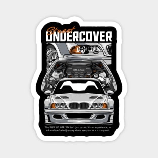 GTR E46 Street Undercover Magnet