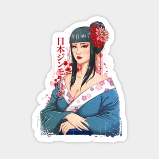 Japanese Mona Lisa Magnet