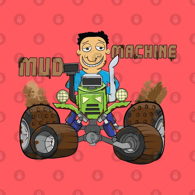 Mud Machine Off Road Truck Tractor by Dad n Son Designs