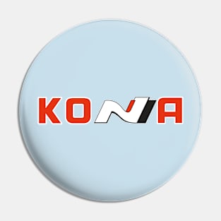 Kona N (Smaller) Red Pin