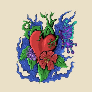 garden heart T-Shirt