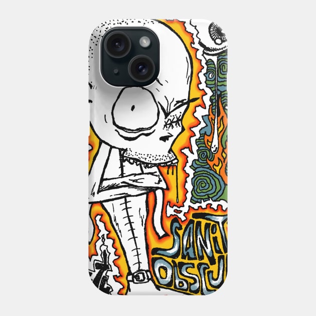 Shattered Sanity Phone Case by TommyVision