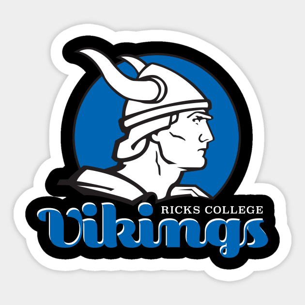 Ricks College Vikings - Vikings - Sticker | TeePublic