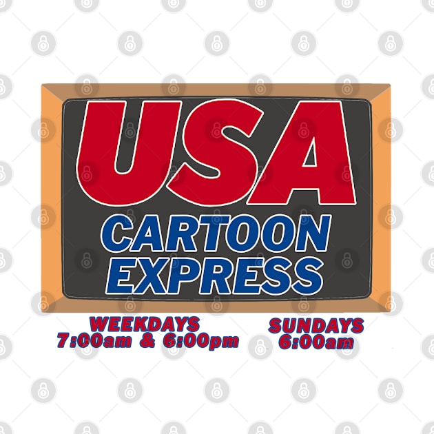 USA Cartoon Express by Tee Arcade