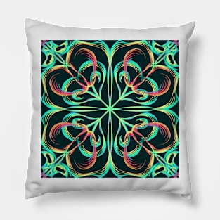 inspire 6 - clover of hearts Pillow