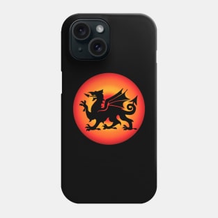 Welsh Dragon Sunset Phone Case