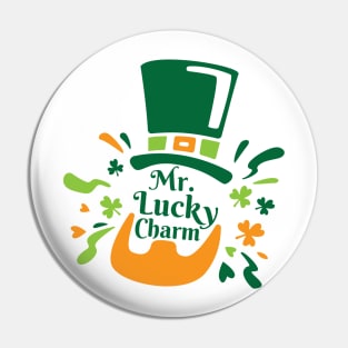 Mister Lucky Charm Pin