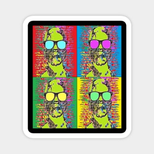 Frankenstein Graffiti Pop Art Magnet