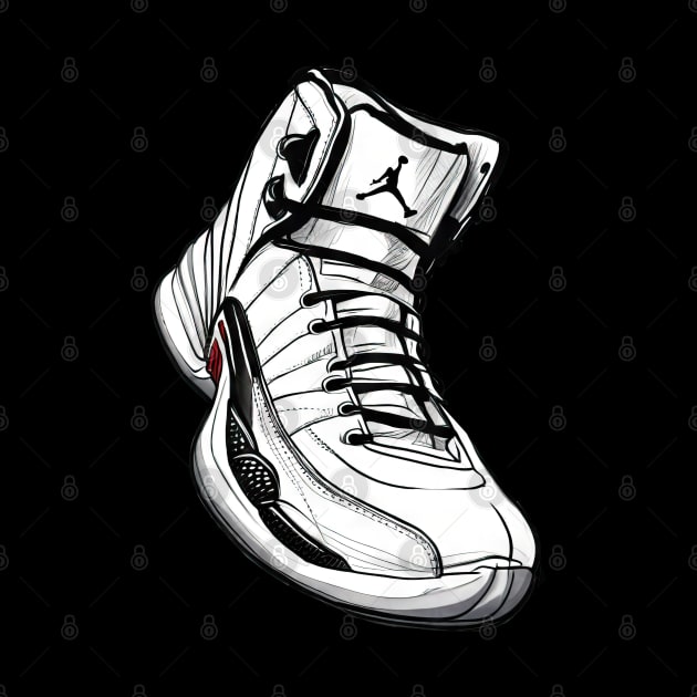 AJ 12 by Buff Geeks Art