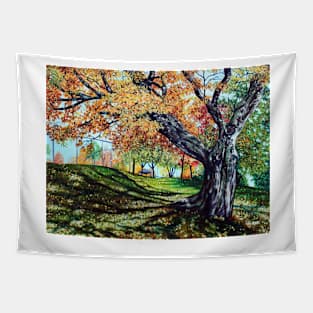 'OCTOBER TREE' Tapestry