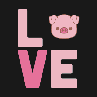 Happy International Pig Day Love T-Shirt