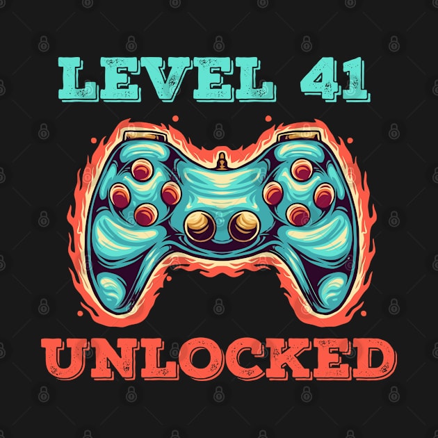 Level 41 Unlocked/ Video Game 24th Birthday Gift/Born in 1980 by Abddox-99