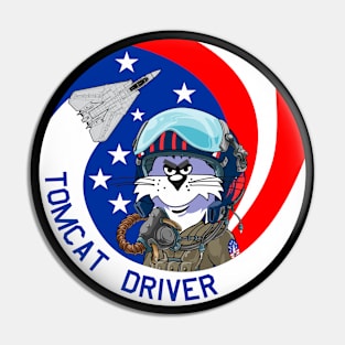 F-14 Tomcat - Tomcat Driver - Clean Style Pin